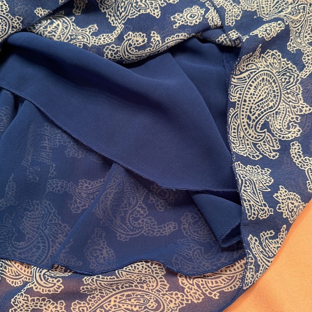 Floral mini dress. Size M. - Picture 7 of 8